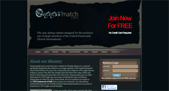 Desktop Screenshot of onenessmatch.com